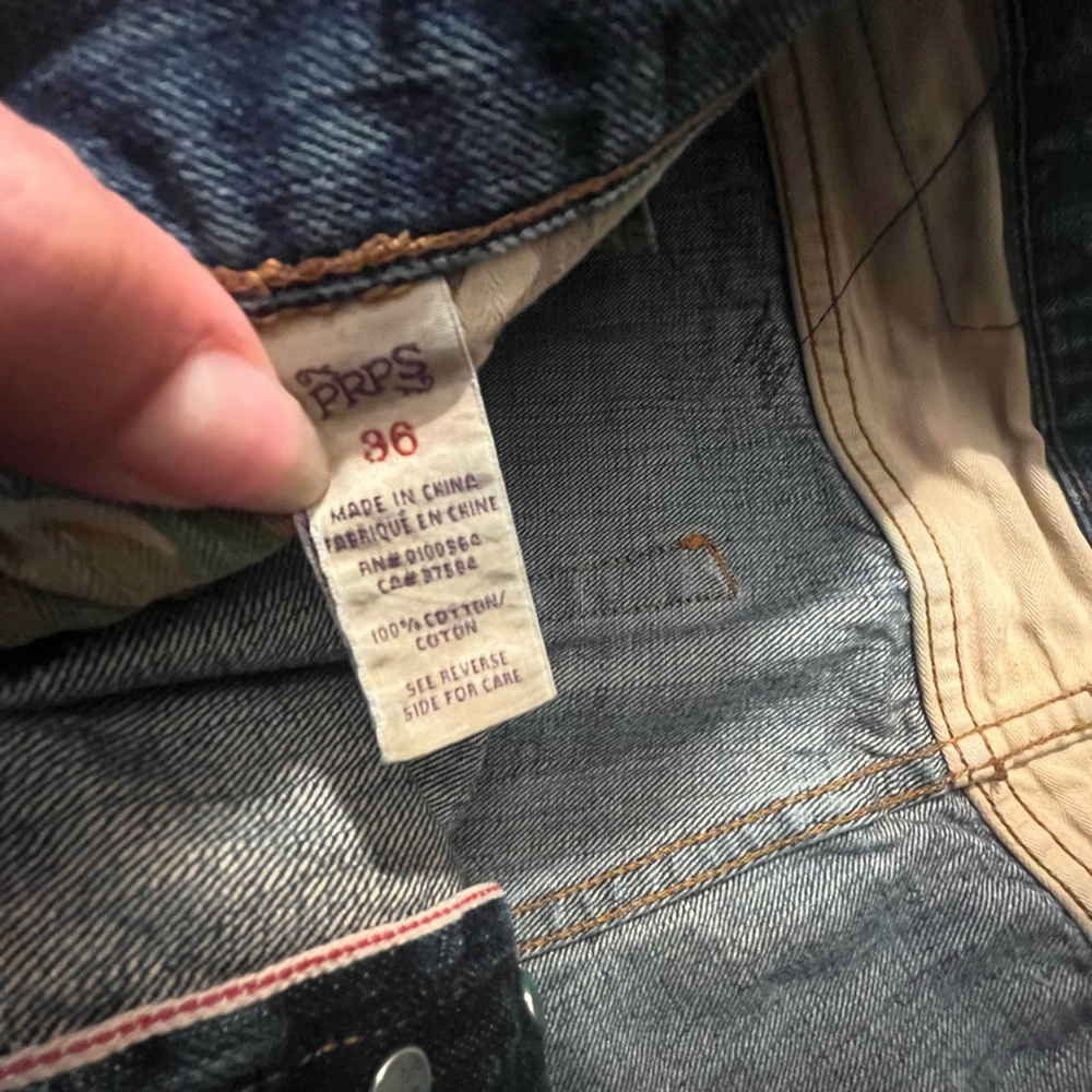 Prps jeans distressed size 36